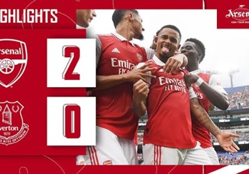 HIGHLIGHTS | Arsenal v Everton (2-0) | Gabriel Jesus, Bukayo Saka | Charm City Match