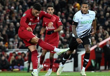 video Highlight : Liverpool 0 - 0 Derby County (League Cup) . * Tỷ số luân lưu: 3-2