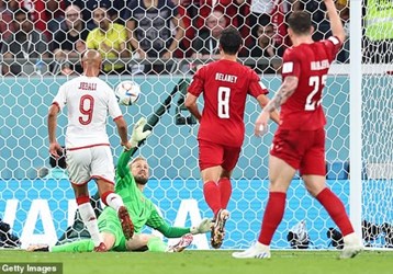 video Highlight : Đan Mạch 0 - 0 Tunisia (World Cup)