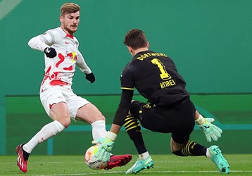 video Highlight : RB Leipzig 2 - 0 Dortmund (Cúp quốc gia Đức)