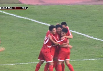 video Highlight : Myanmar 1 - 6 CHDCND Triều Tiên (Vòng loại World Cup)