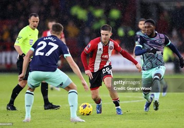 video Highlight : Sheffield United 1 - 0 Brentford (Ngoại hạng Anh)